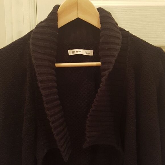 3/$20 Old Navy black cardigan woman size S - Picture 3 of 7